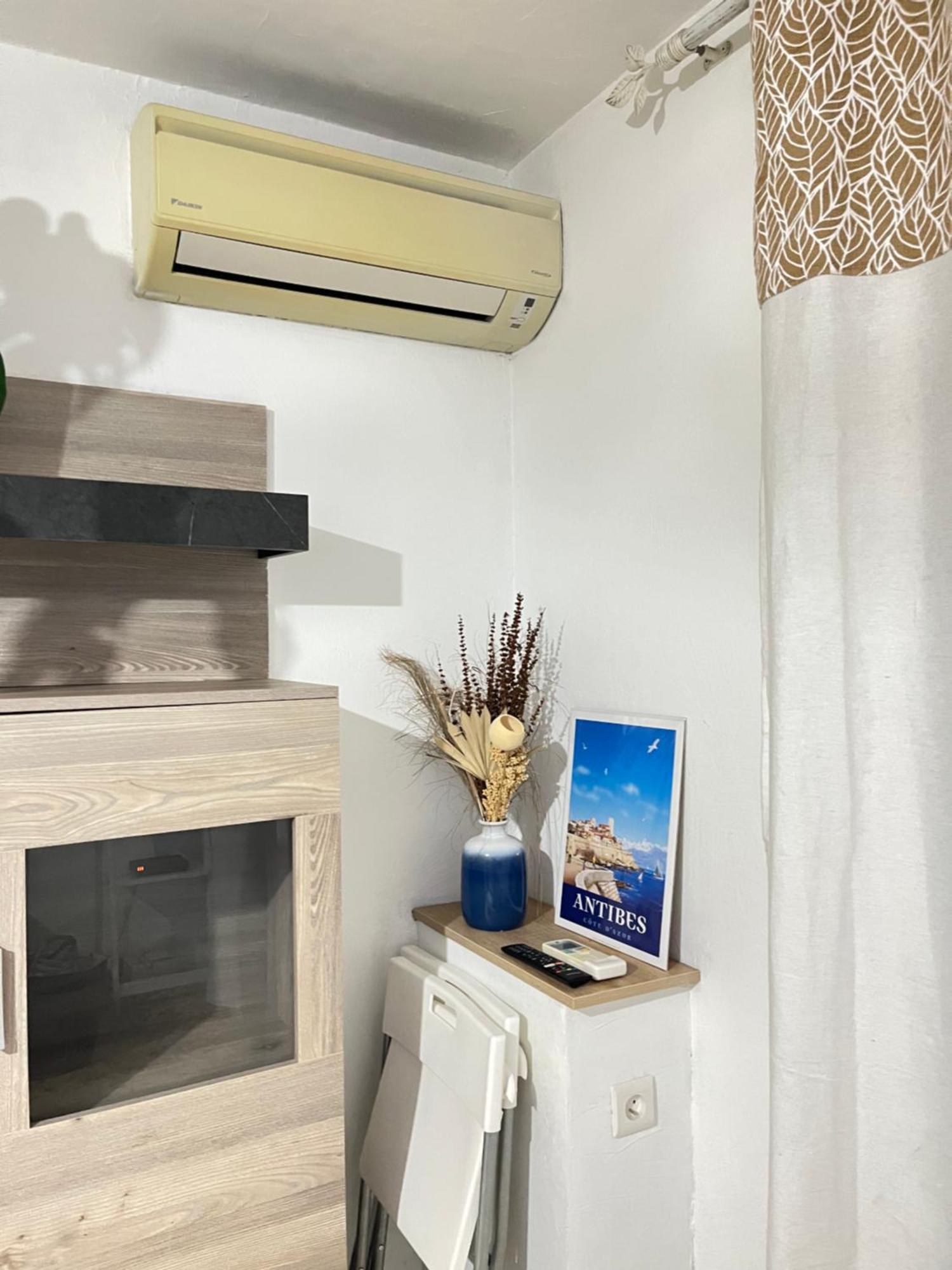 Antibes Home 2P 50M2 With Ac & Free Parking & 2 Balconies Zewnętrze zdjęcie