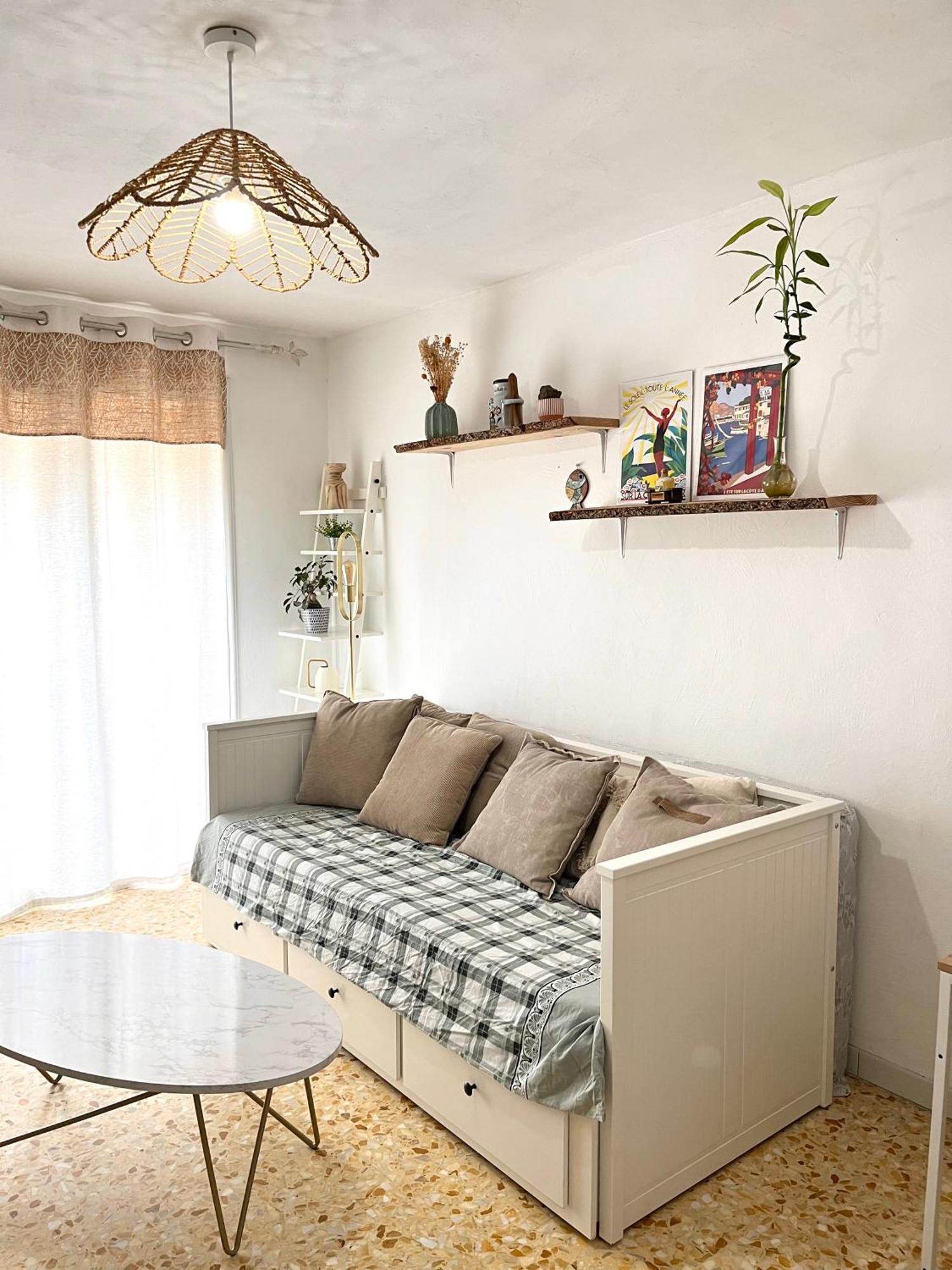 Antibes Home 2P 50M2 With Ac & Free Parking & 2 Balconies Zewnętrze zdjęcie